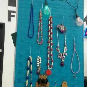 I sell homemade and refurbished jewelry.